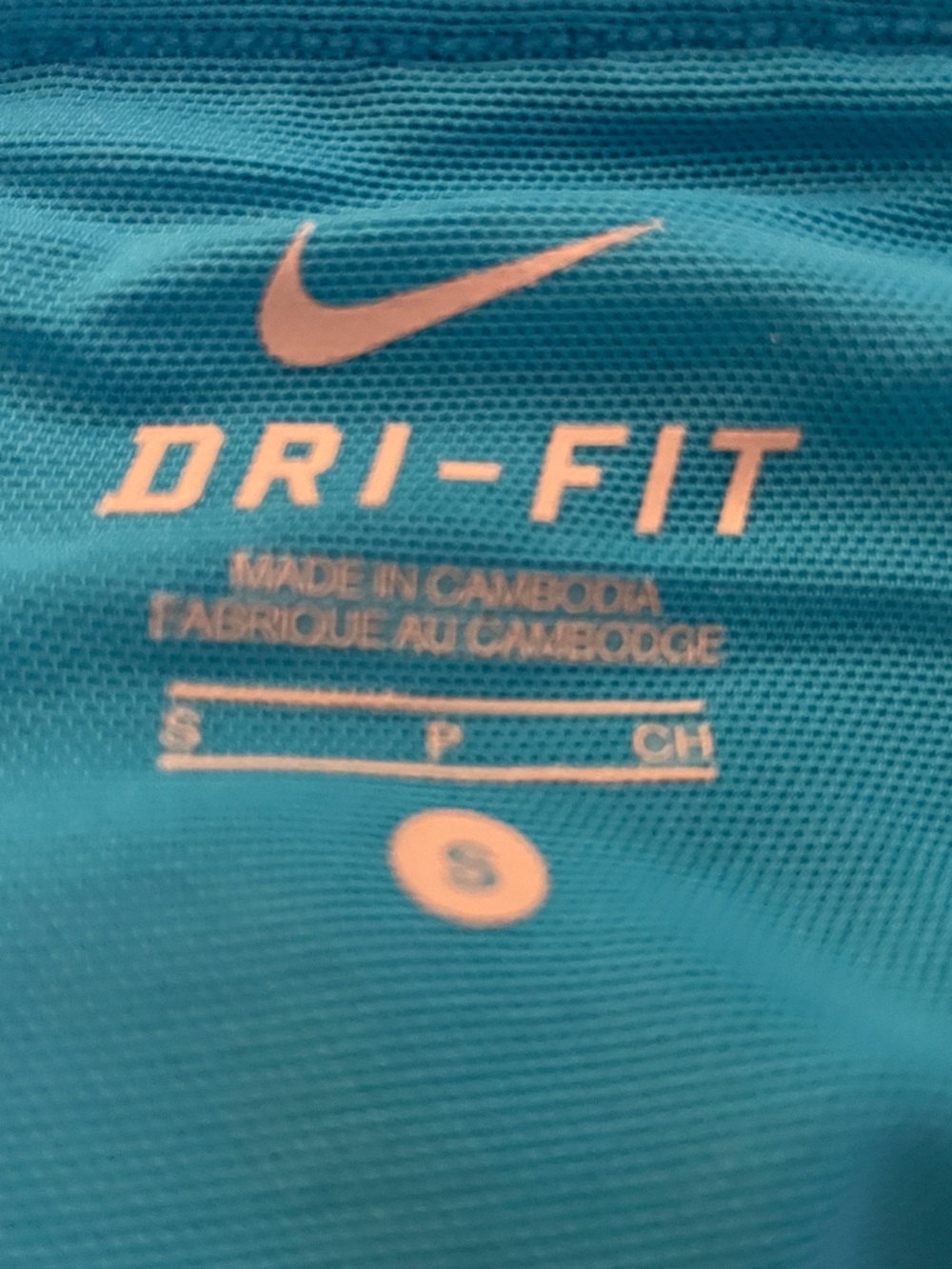 Nike Dry fit Teal Blue Athletic Tennis Golf  Dress with Black Waistband Sz S - Picture 11 of 16